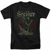 26 Seether Reaper Футболка Лицензированная Рок-н-ролл Музыкальная Группа Короткий Рукав Черная Унисекс Футболка
