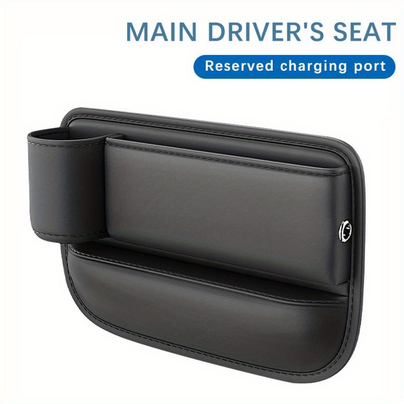Multifunction Car Seat Gap Filler Storage Bag Made Faux Leather