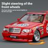 1:24 Mercedes Benz S W140 320SEL Модифицированная Версия Литая Модель Автомобиля из Сплава Настольное Украшение для Компьютера Подарок на День Рождения для Друга