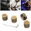 8PCS Metal Guitar Knobs Set Bronze Color Musical Instrument Accessories  Electric Guitar Accessories