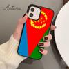 Чехол для телефона с флагом Эритреи для iPhone 11 12 13 14 Pro Max mini X XR XS SE 2020 5 6S 7 8 Plus Samsung Galaxy S21 S22