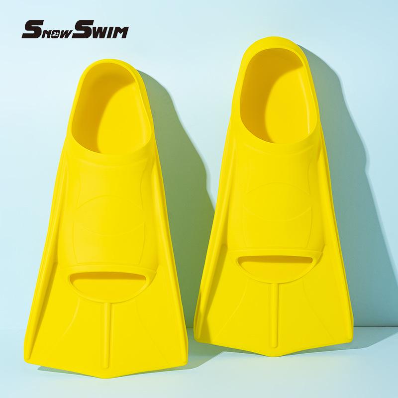 Professional Silicone Swimming Fins for Children and Adults - Diving Frog Shoes and Training Equipment