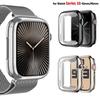 Чехол с TPU покрытием для Apple Watch Series 10 42мм 46мм, аксессуары с защитой экрана, всесторонний чехол для iwatch Series 10