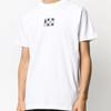 Off-White FW20 Arrows Graphic Print Short Sleeve T-Shirt Men T-Shirts White OMKA002E20FAB0010110