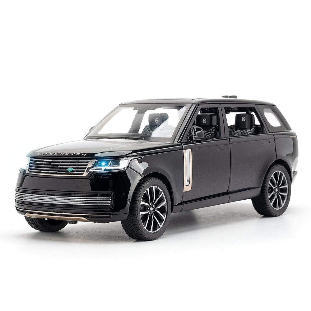 Масштаб 1/24 Land Rover Range Rover SV2022 литая модель автомобиля внедорожник звук и свет подарки для детей подарки с детьми