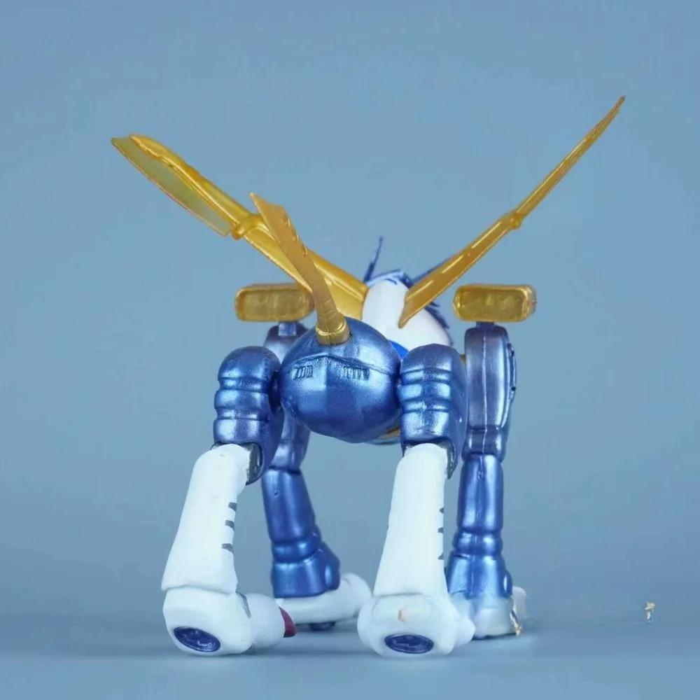 9cm Anime Digimon Adventure Figure Metal Garurumon Action Figures Pvc Collection Model Toys for Children Gifts