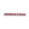 Premium BOOSTED for Universal car Engine Hood Fender trunk Tail Rear Bonnet Nameplate Decal Emblem Badge Sticker