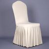 Hotel Style Chair Cover Oxford Skirt Chair Cover Quick And Secure Fit