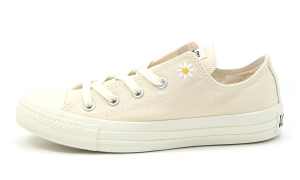 Converse Кеды All Star Daisies OX Размер см, Молочно-белый, 24.5