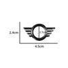 1 шт. Металл для Cooper One S F55 F56 F57 F60 R55 R56 R57 Countryman Штифт замка двери автомобиля Эмблема крыла Значок Наклейка