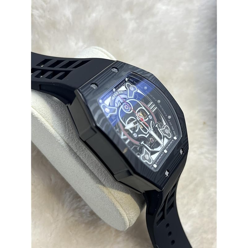 SEVEN XII часы мужские механические часы-скелетон с автоподзаводом часы-скелетон мужские часы Люминесцентный циферблат водонепроницаемые роскошные Мужские часы популярны,