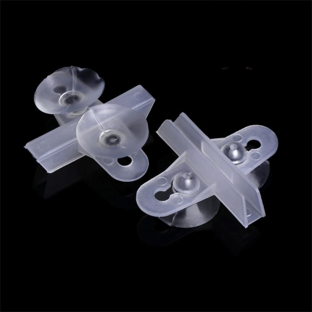 2Pcs Glass Clamp Aquarium Partition Clip Suction Cup Fish Tank Separate Clip