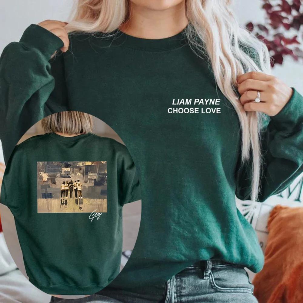 Винтажная толстовка в память о Лиаме Пейне. Лиам Пейн. Футболка «Выберите любовь». Толстовка в память о Лиаме Пейне. Подарочные толстовки с капюшоном для музыкальных фанатов.