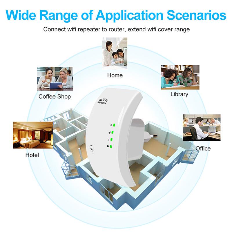300 Мбит/с Усилитель и Расширитель Диапазона WiFi Сигнала