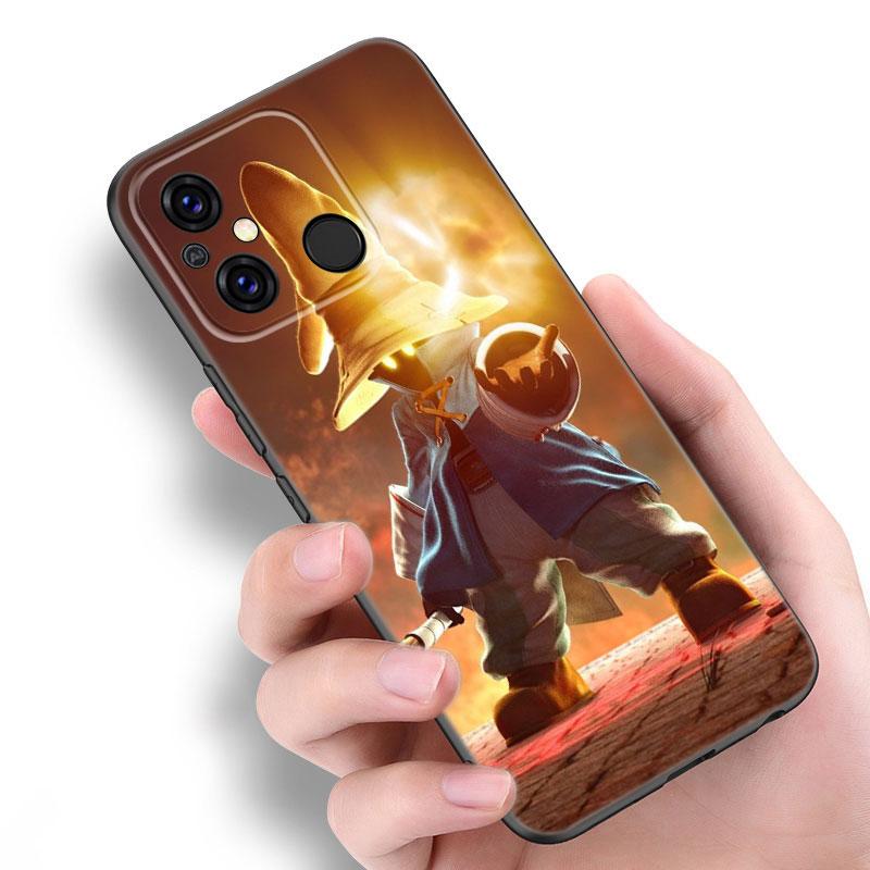 Game Final Fantasy Black Silicone Phone Case For Xiaomi Redmi 7A 8A 9A 10A 11A 9C 10C 12C 13C 11 Prime A1 A2 + 12 4G Note 9T 12R