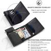 Держатель RFID-карт Кошельки с Airtag Мужская сумка для денег Тонкие женские кошельки Кожаный кошелек Для Apple Air Tag Кошельки Умный черный кошелек