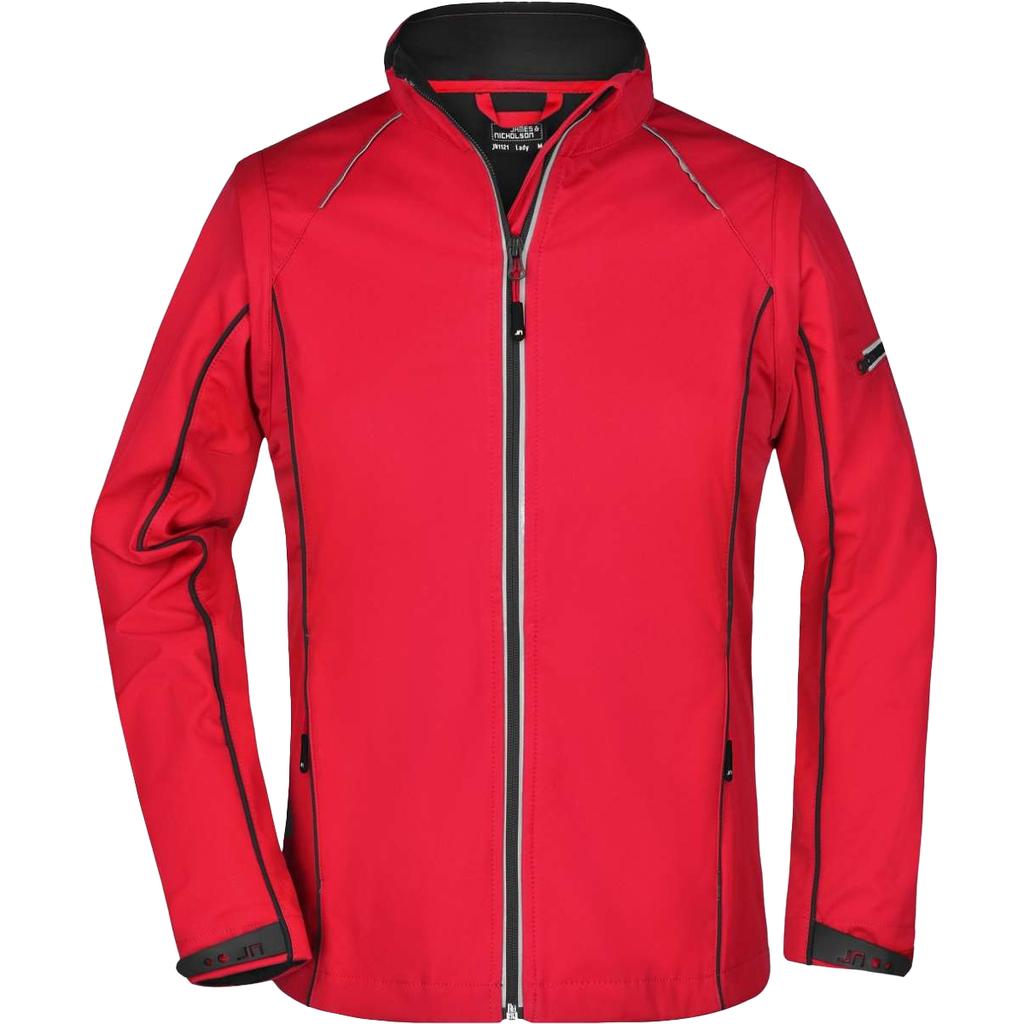 James and Nicholson Womens/Ladies Zip-Off Soft Shell Jacket