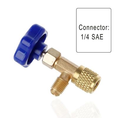 Для газа R22 R134a R410A 1/4 SAE Автомобильный пробойник для баллона кондиционера Открывалка для бутылок Универсальные инструменты для автомобильного кондиционирования