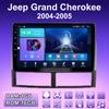 2 DIN Android автомобильное радио для Jeep Grand Cherokee 2004-2005 мультимедийный проигрыватель головное устройство стерео GPS навигация WIFI 1+16 ГБ
