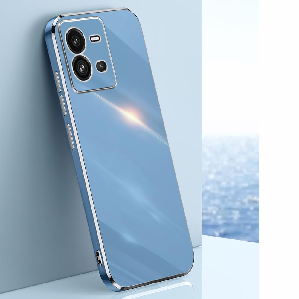 Роскошный чехол с покрытием для Vivo Y22S Y16 Y35 Y55 Y01 Y55 Y53S Y33S Y21 Y76 Y52 Y72 5G V21E V23 V25E V25 Мягкий силиконовый чехол-каркас