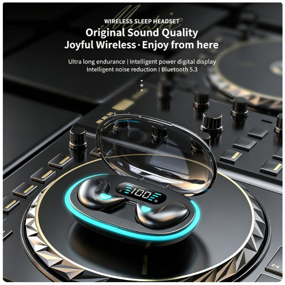 X55 Невидимый беспроводной наушник для сна с Bluetooth 5.3 и Hi-Fi стерео