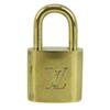 Used LOUIS VUITTON Cadena Key set No.310 metal gold padlock