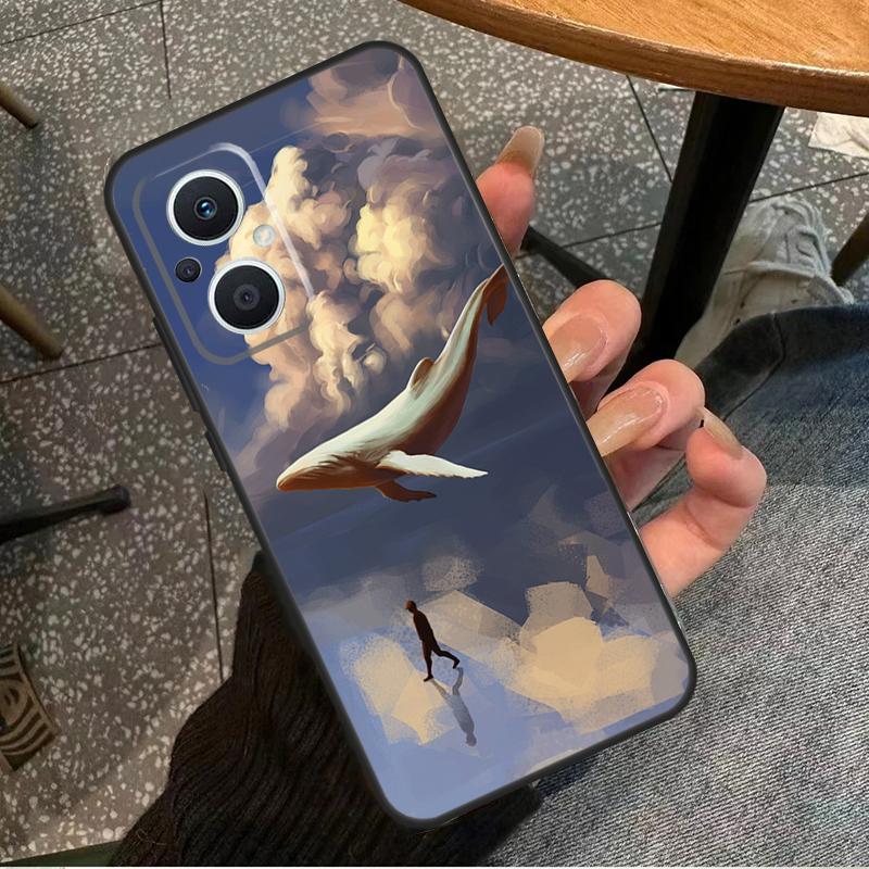 Чехол Flying Whale Magical для OPPO Reno 11F 12F 13F 14F 8T 10 11 12 13 14 Pro 8 7 Lite OPPO Find X8 X6 X5 X9 Pro
