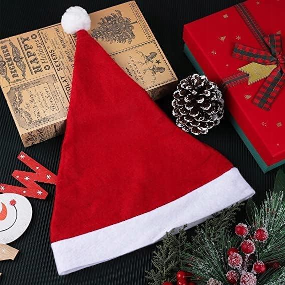Felt Santa Claus hat, red hat, Christmas hat