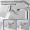 Rotatable Rotating Faucet Joint Sprayer Head Swivel Faucet Attachment Faucet Extender  Kitchen