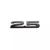 3D Metal 2.0 2.5 Letters Car Fender Emblem Rear Bag Badge Sticker For Mazda 3 6 Axela CX5 CX7 MX5 Chrome Black Accessories
