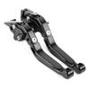 FENGSHENG Retractable Telescopic 6 Adjustable Aluminum Brake Levers & Clutch Levers KAWASAKI Kawasaki Ninja250