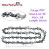 10 Inch Chainsaw Chain 3/8" LP Pitch 0.050" Gauge 40 Drive Links for Craftsman Echo Poulan Stihl Oregon Ryobi Chains and More