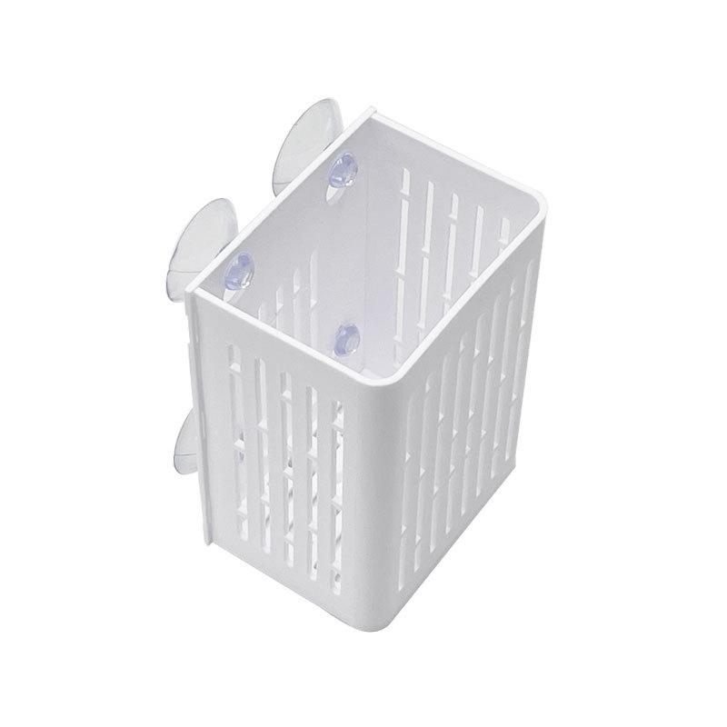 Hanging Suction Cup Hook Aquarium Plant Holder Plastic Aquarium Planter Planter Baskets Aquatic Pot Box Aquascape Decoration