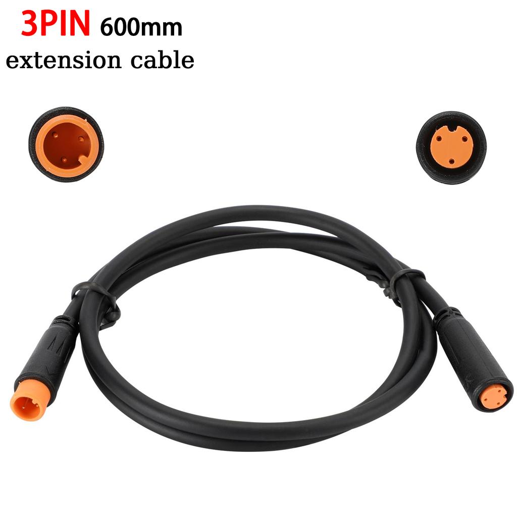 M8 2 3 4 5 6 8Pin Electric Bicycle Plug Connector Scooter E-bike sensor Brake Butt Joint Cable Signal Connecting Sensor