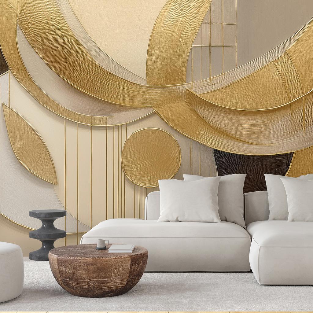 Wallpaper Abstraction Shapes 3D