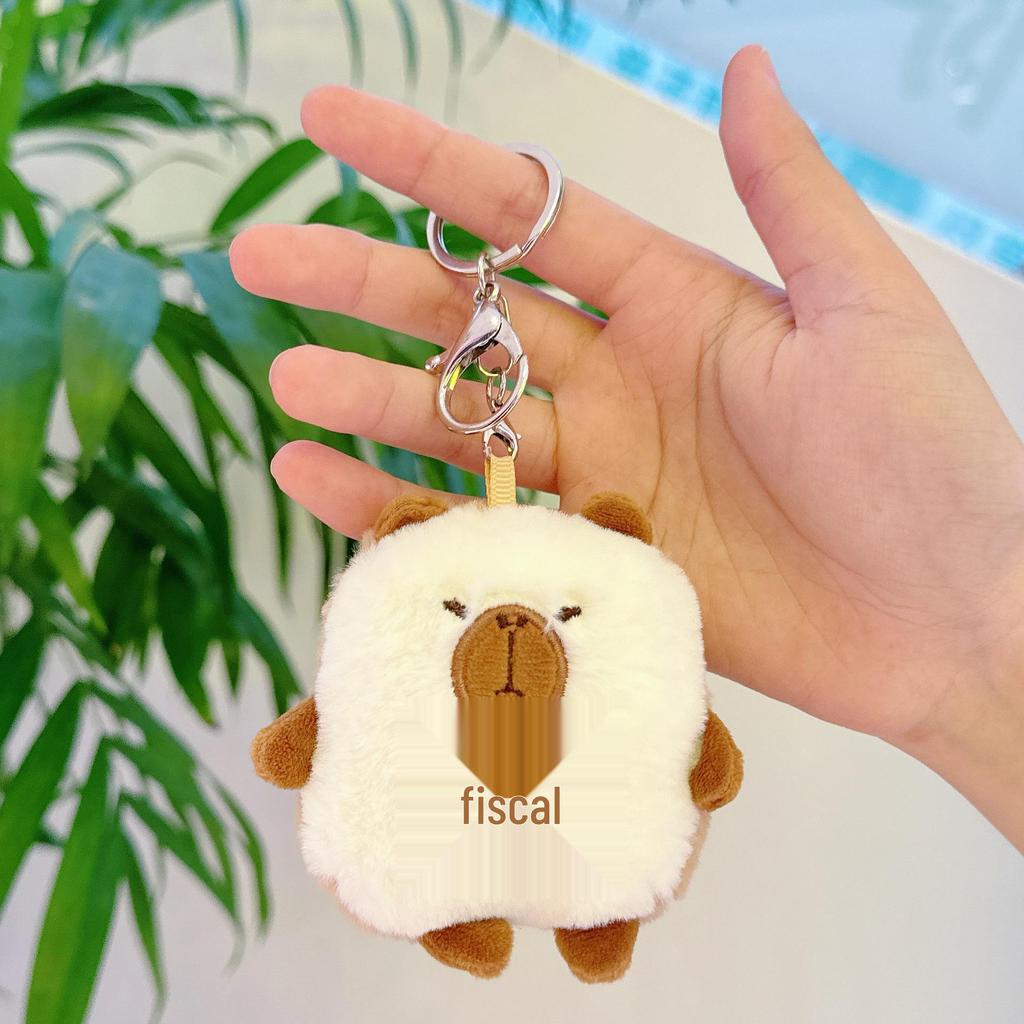 Mini Panda Plush Keychain Doll