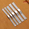 Silver Gold Stainless Steel Watch Band 12mm 14mm 18mm 20mm Metal Bracelet Folding Buckle Universal Watch Strap for Men and Women