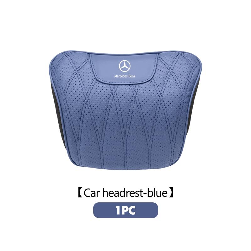 Car Headrest Waist Rest Neck Support Lumbar Cushion Soft Pillow For Mercedes Benz W202 W212 W126 W140 W168 W177 CLS GLE GLC GLS BE1