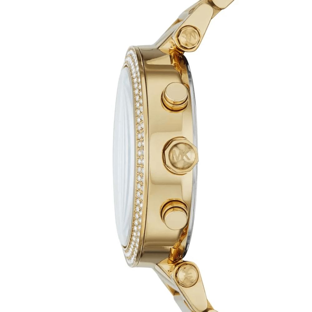 Michael Kors MK6263 Parker Green Dial Chronograph Ladies Watch