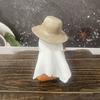 Resin Craft Ghost Figurines Statue Halloween Ghost Ornaments  Home Desktop Small Ornament