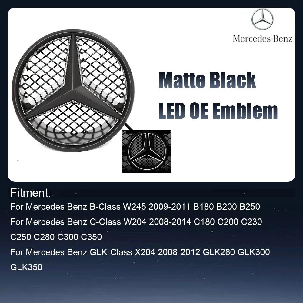 AMG W220 60% New For Mercedes Benz OE LED Emblem Light Car Front Grille Illuminated Logo Star Badge For Mercedes Benz B C GLK-Cl