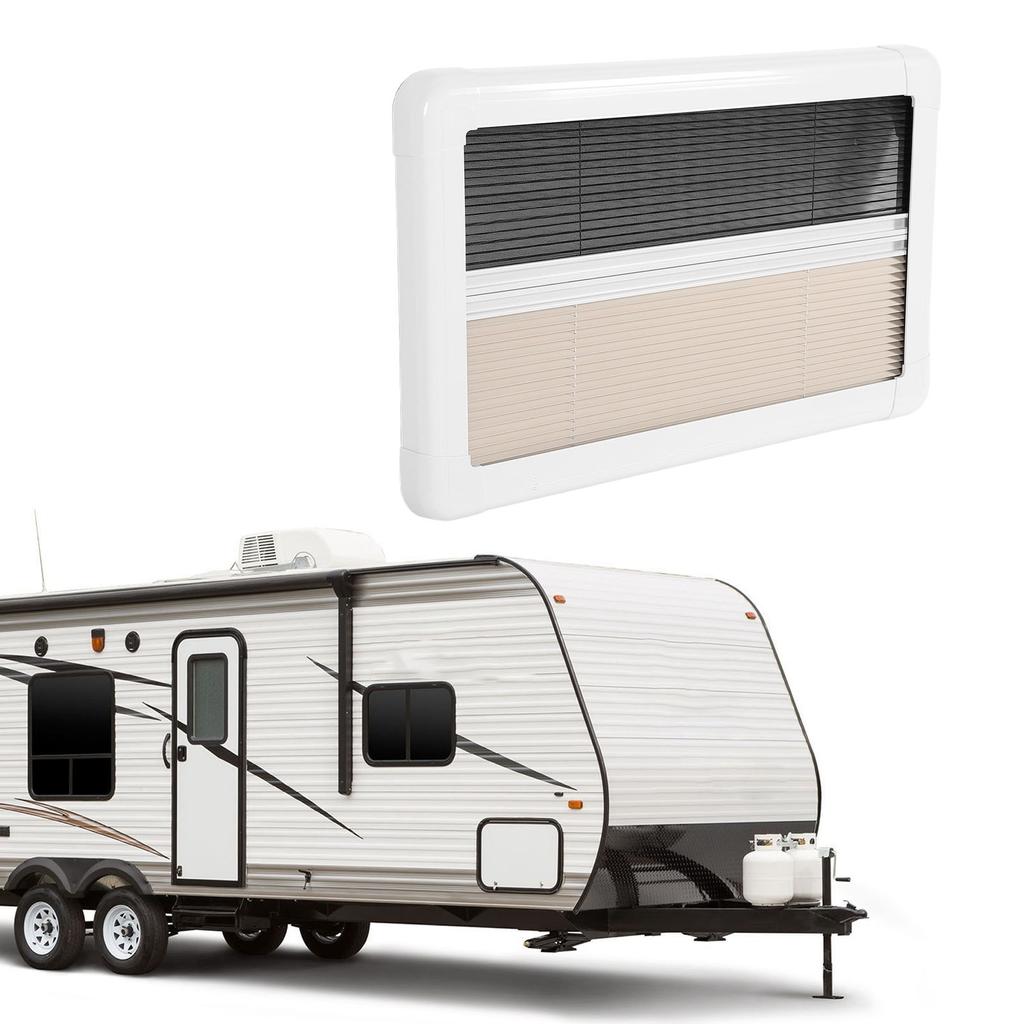 28x16inch RV Windows Interior Shade Blinds Screen UV for Camper Van Motorhome Window RV Interior Screen