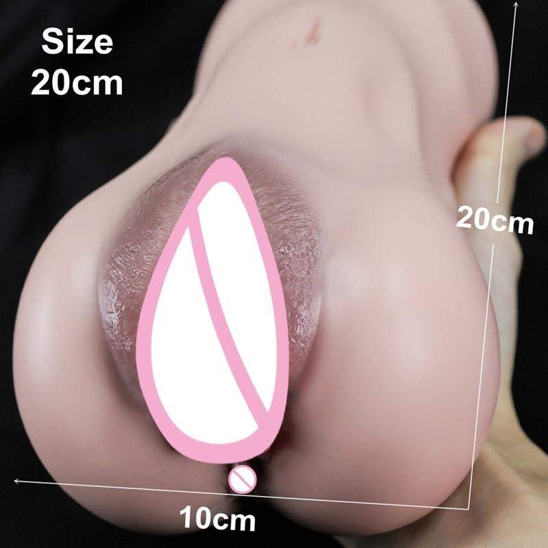 Реалистичная 3D карманная киска Силиконовый мужской мастурбатор Чашка Искусственная вагина Секс-игрушка для мужчин Взрослый продукт