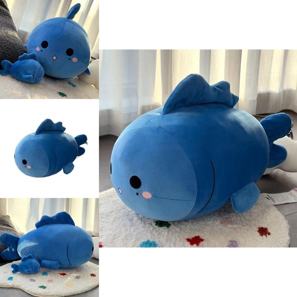 Starry Fish Plush Toy With Lightning Design For Kids And Teens Gift