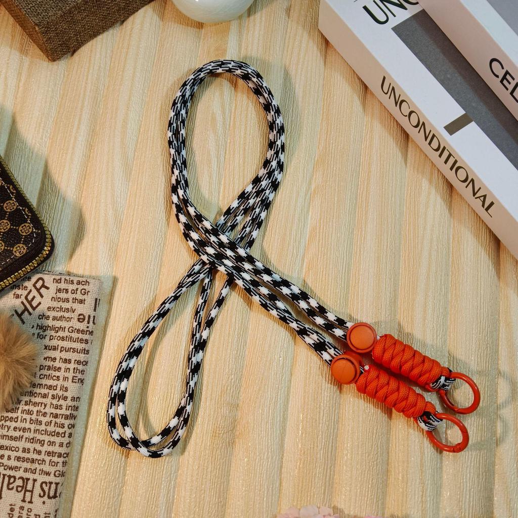 Регулируемый плетеный ремешок для телефона - съемный ремень через плечо