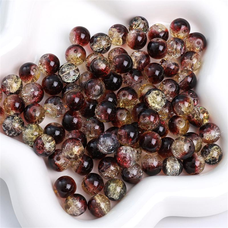 Круглые стеклянные бусины 10 мм: Материал для плетения браслетов и ожерелий своими руками, Аксессуары ручной работы