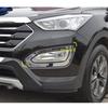 Для Hyundai IX45 SantaFe 2013 2014 2015 2016 2017 2018 Автомобильный стайлинг Накладка Бровь ABS Хром Передний Противотуманный Фонарь Лампа Отделка Рамка Деталь