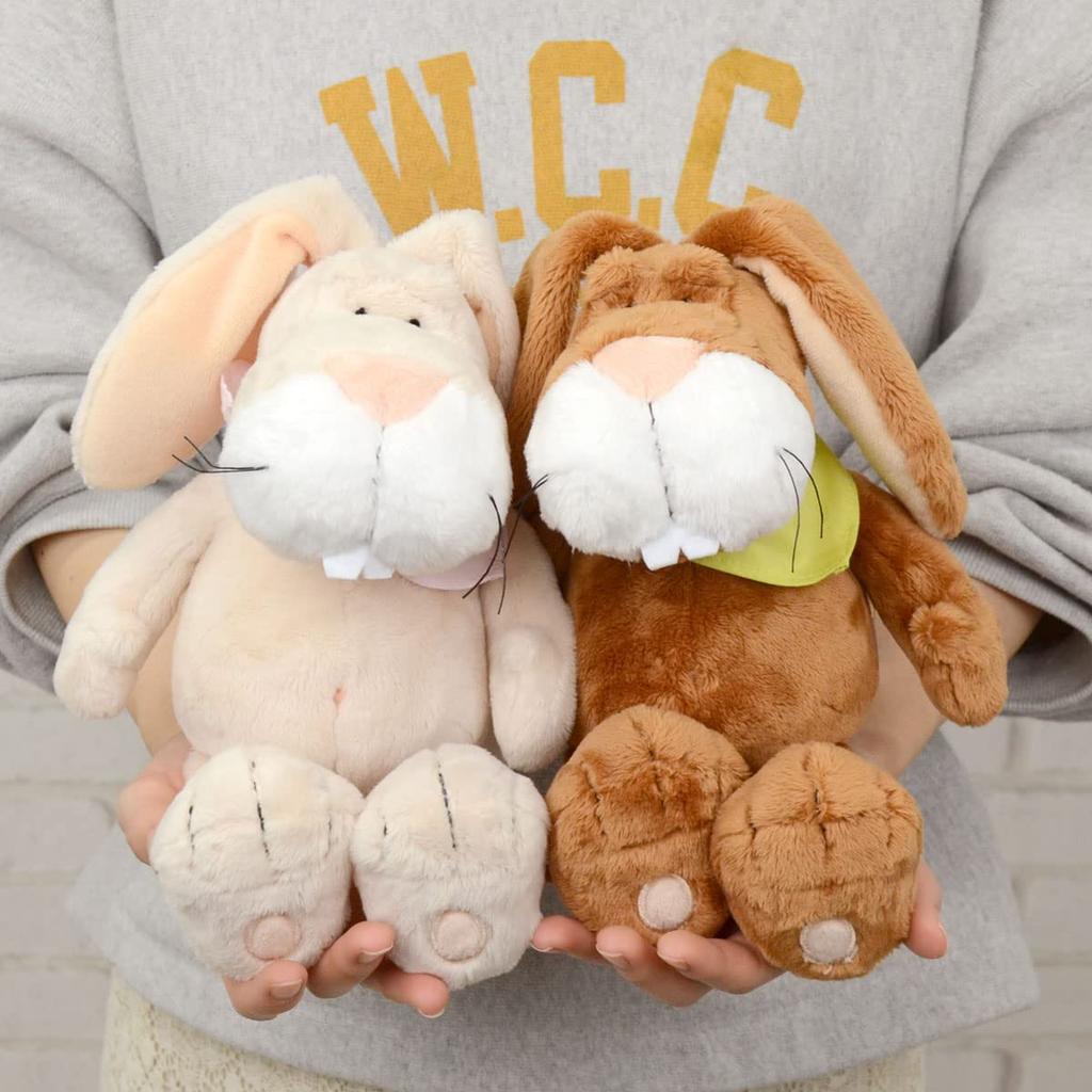 Мягкая игрушка NICI Весенний кролик, Милый и уродливый питомец, Подарок, Бежевый, 25см