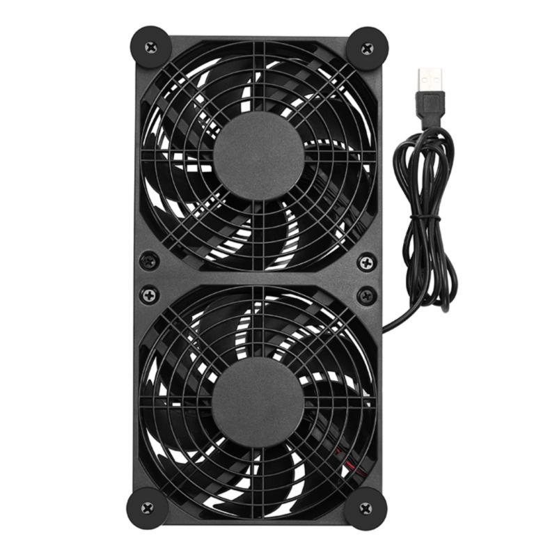 120mm USB 5V Cooling Fan Portable Cooling Fan for Tablet TV Receiver Router DVR Computer Cabinet Component Cooling