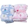 Cute Cartoon Baby Elephant Air Conditioning Blanket Coral Fleece Pillow Quilt Dual-use Elephant Baby Quilt Blanket
